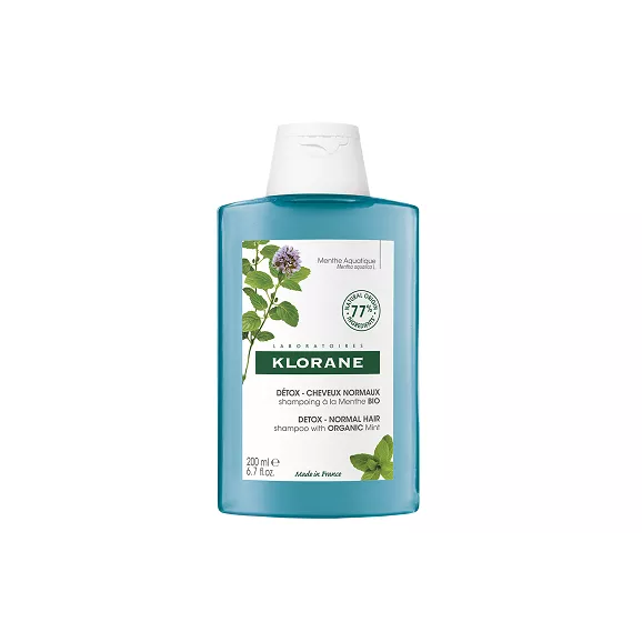 Klorane Capillary Mint Water Shampoo 200ml