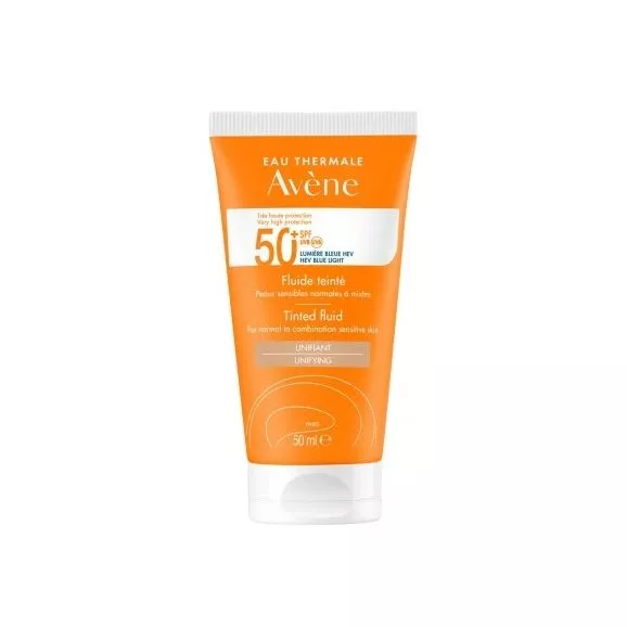 Avène Solar Fluido Com Cor SPF50+ 50ml NV