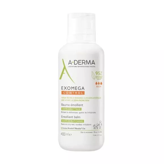 A-Derma Exomega Control Bálsamo ECO Pele Atópica 400ml