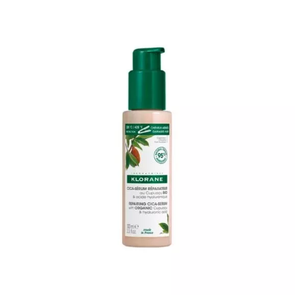 Klorane Capilar Manteiga de Cupuaçu BIO Cica-Sérum Reparador 100ml