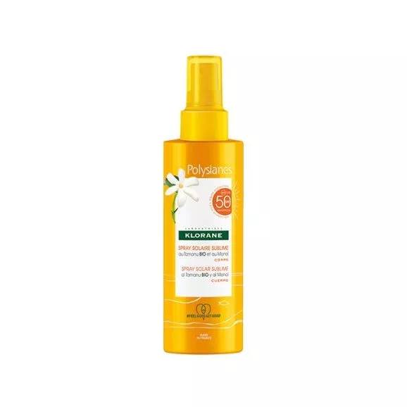 Klorane Polysianes Spray Solar Sublime Body SPF50 200ml