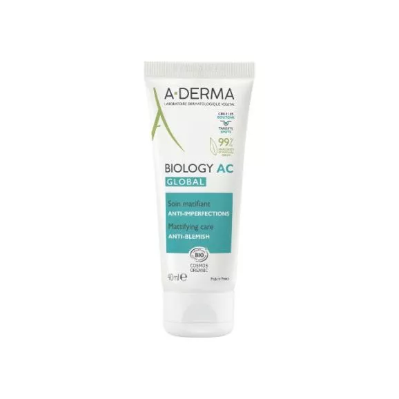 A-Derma Biology AC Fluido Matificante Anti-imperfeições 40ml