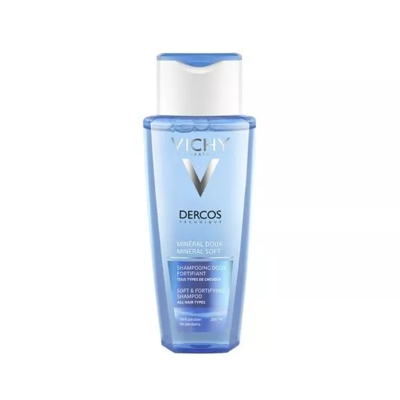 Vichy Dercos Shampoo Fortificante Mineral Suave 200ml