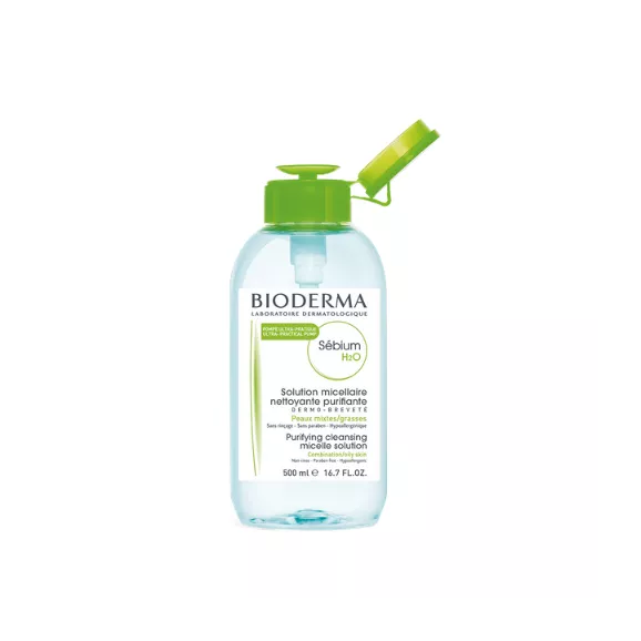 Bioderma Sébium H2O Água Micelar Pump Reverse 500ml