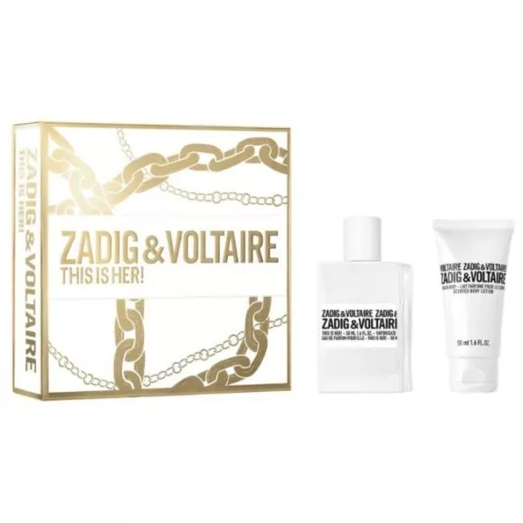 Zadig & Voltaire This Is Her! Coffret Eau de Parfum 50ml 2Pcs