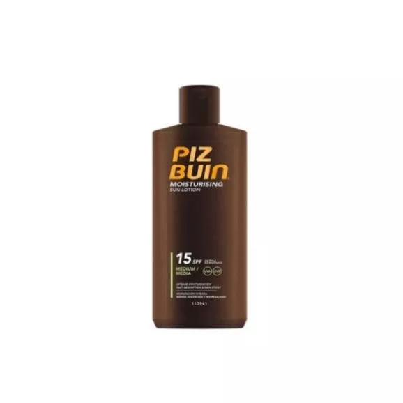 Piz Buin Moisturising Loção Solar Hidratante SPF15 200ml