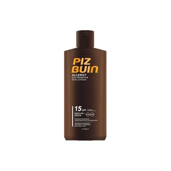 Piz Buin Allergy Loção Pele Sensível Ao Sol SPF15 200ml