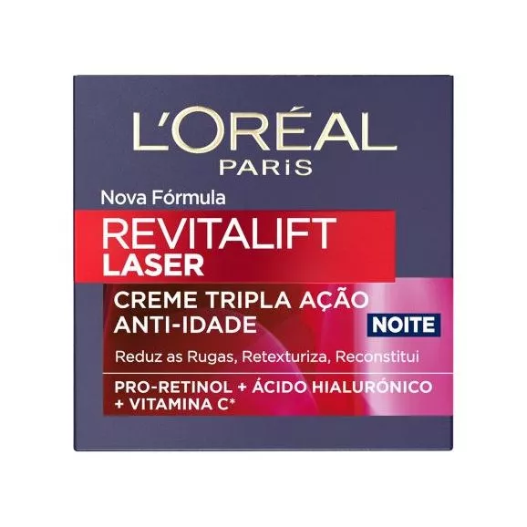 Loreal Revitalift Laser Creme Noite 50ml