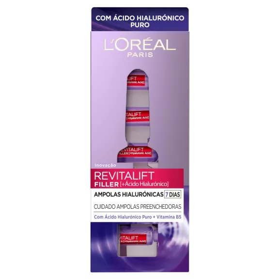 Loreal W. Revitalift Filler Ampolas Hialuronicas 7X1,3ml