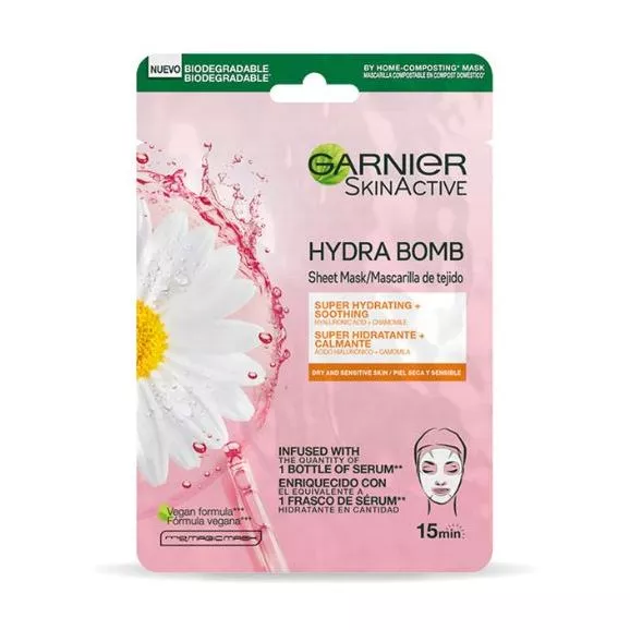 Garnier SkinActive Máscara Hydra Bomb Super Hidratante Calmante 1un.