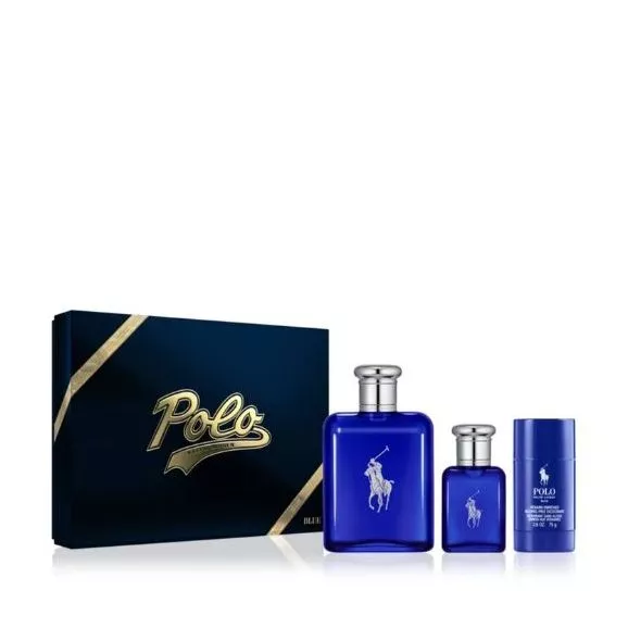 Ralph Lauren Polo Blue Coffret Eau de Toilette 125ml 3Pcs