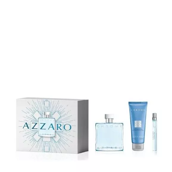 Azzaro Chrome Coffret Eau de Toilette 100ml 3Pcs