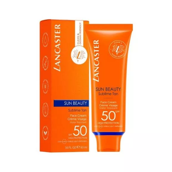 Lancaster Sun Beauty Sublime Tan Face Cream SPF50 50ml