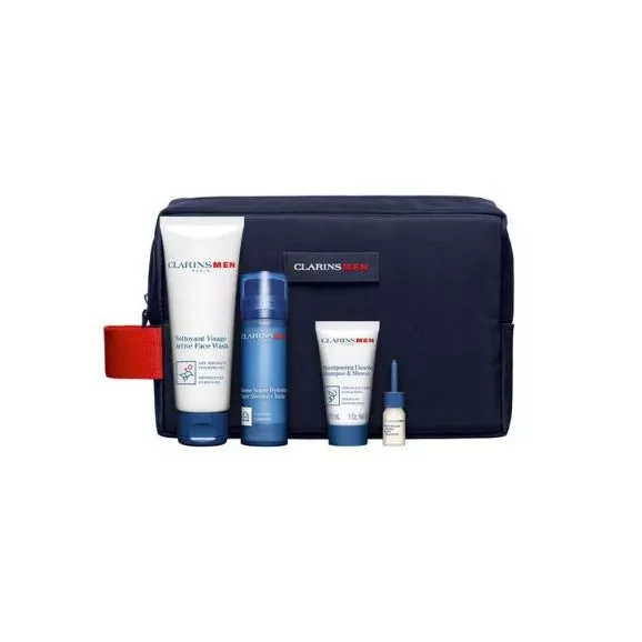 ClarinsMen Coffret Essenciais de Hidratação 125ml 5Pcs