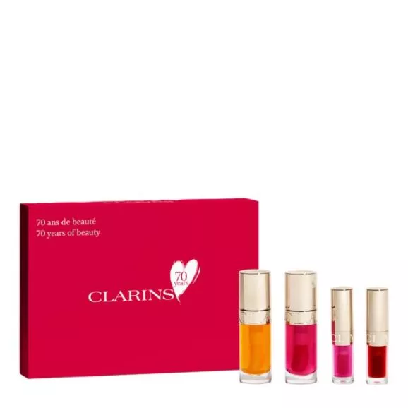 Clarins Coffret Iconic Lip Oils 7ml 4Pcs