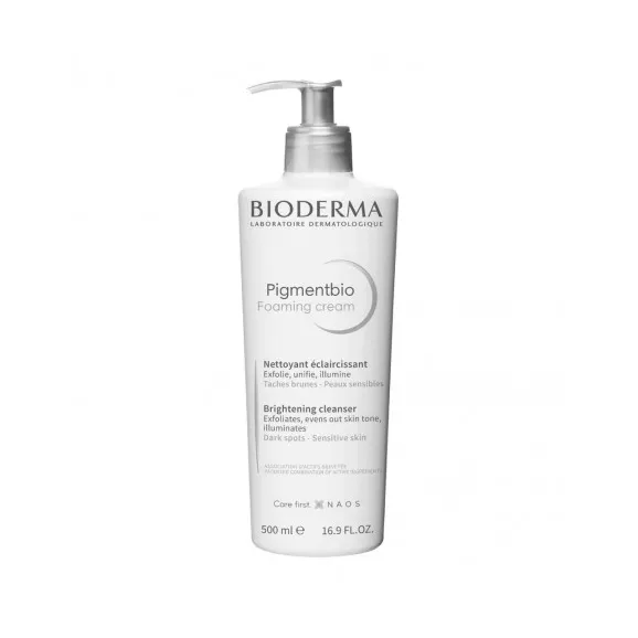 Bioderma Pigmentbio Creme Espuma Exfoliante Antimanchas 500ml