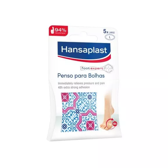 Hansaplast Pensos para Bolhas 5un.