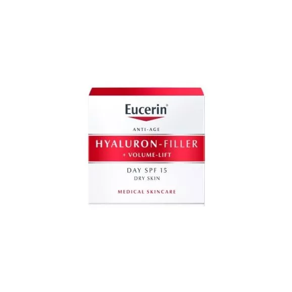 Eucerin Hyaluron-Filler + Volume-Lift Creme Dia Pele Seca 50ml