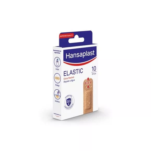 Hansaplast Pensos Elásticos Extra Flexíveis Repelente Água 10un.