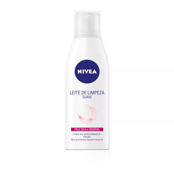 Nivea Leite Limpeza Suave Pele Seca-Sensivel 200ml