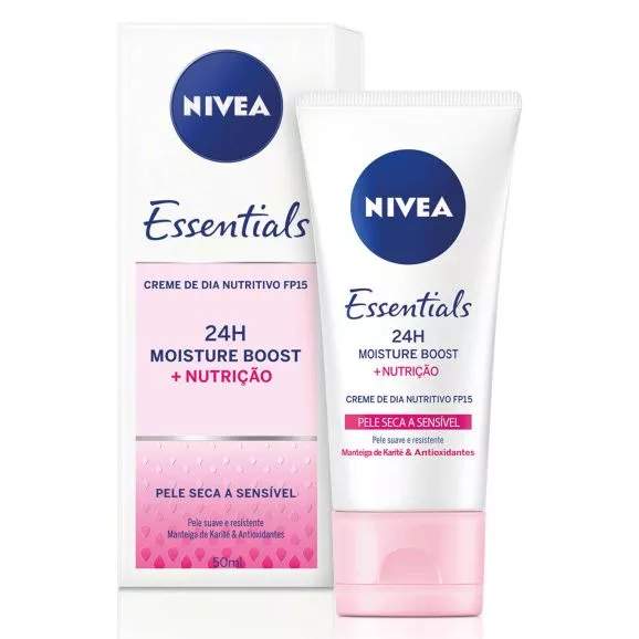 Nivea Creme Dia Nutritivo Pele Seca 50ml