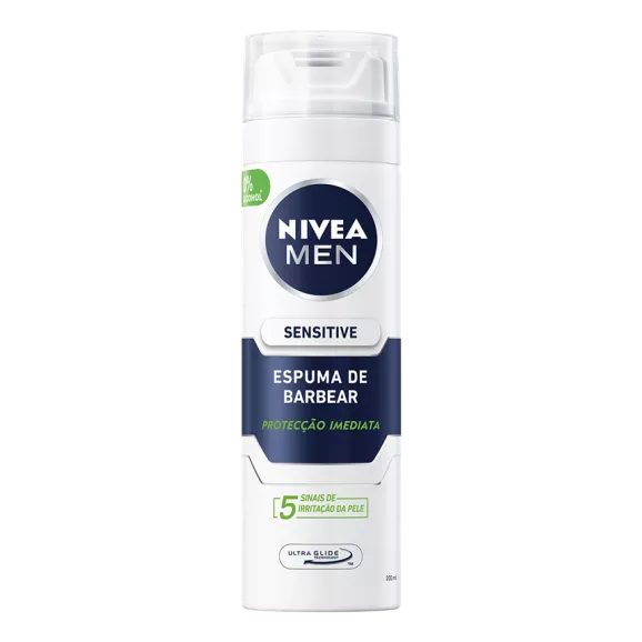 Nivea Men Sensitive Espuma Barbear 200ml