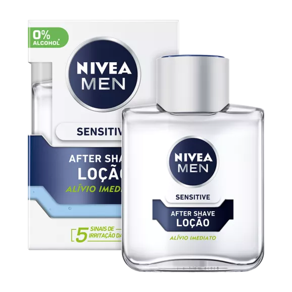 Nivea Men Sensitive After-Shave Loção 100ml