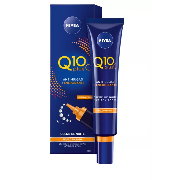 Nivea W. Q10 Plus Anti-Rugas Creme Noite + Energizante 40ml