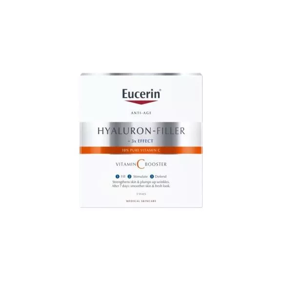 Eucerin Hyaluron-Filler x3 Effect Vitamin C Booster 3x7,5ml