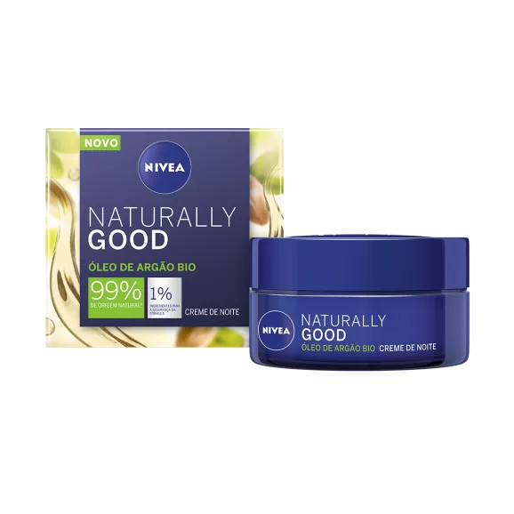 Nivea W. Naturally Good Creme Noite Óleo De Argão Bio 50ml