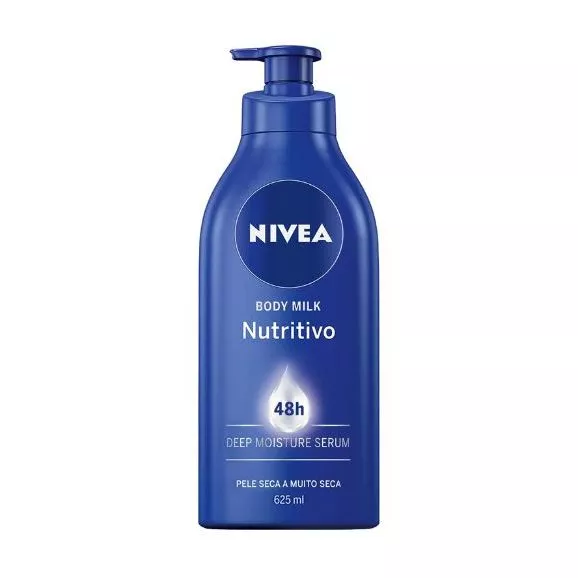 Nivea Body Milk Nutritivo C/Doseador 625ml