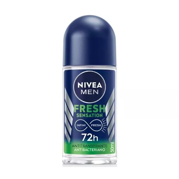 Nivea Men Desodorizante Roll On Fresh Sensation 50ml