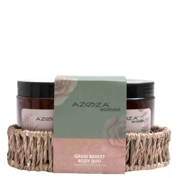 Azoza Ecohabit Coffret Grass Basket Body Duo 250ml 3Pcs