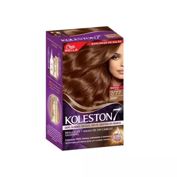 Wella Koleston 7/77 Castanho Sensual