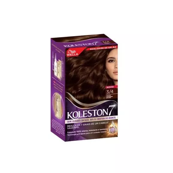 Wella Koleston 3/4 Cor De Castanha Escuro