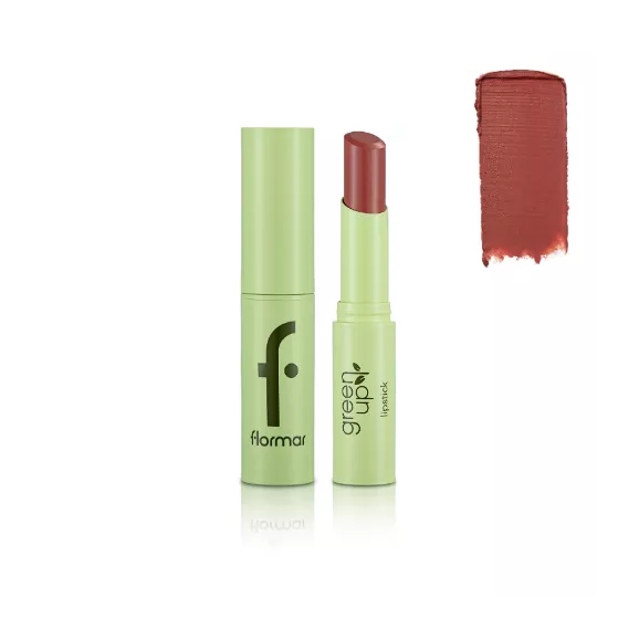 Flormar Green Up Lipstick-003 Natural Kiss 3g