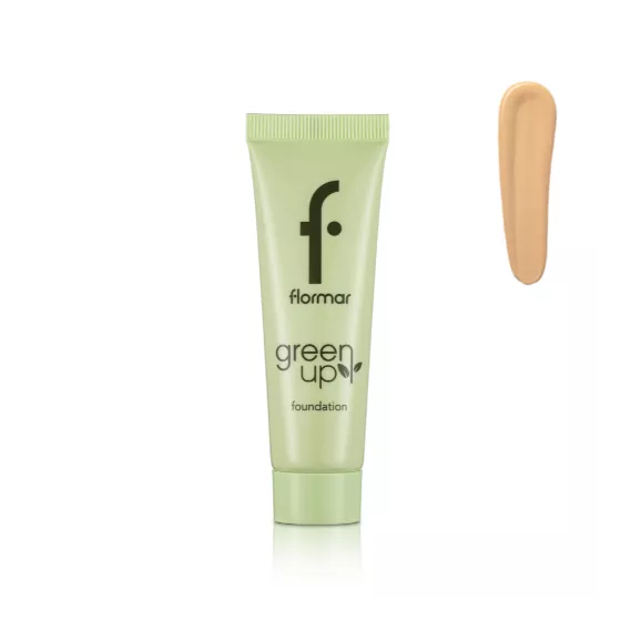 Flormar Green Up Foundation-002 Light Beige 30ml