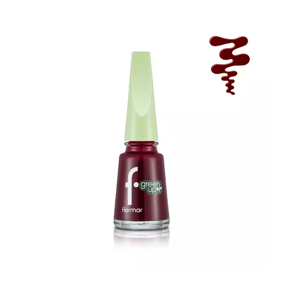 Flormar Green Up Nail Enamel-007 Sweet Mulberry 11ml