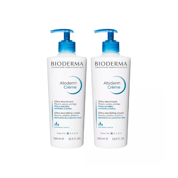 Bioderma Atoderm Creme 2x500ml