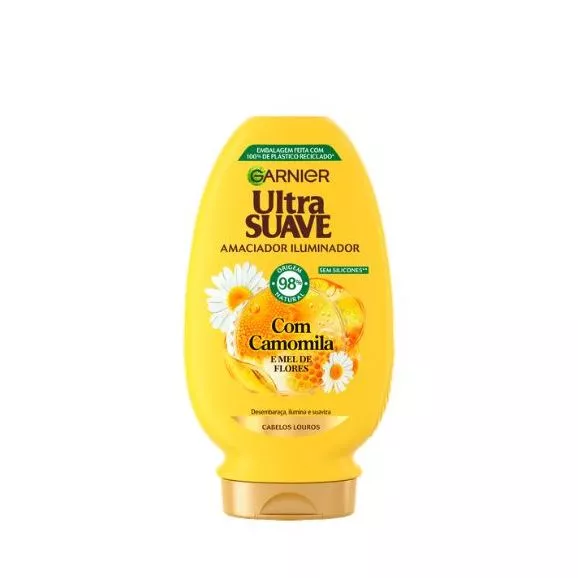 Garnier Ultra Suave Amaciador Camomila Cabelos Louros 200ml