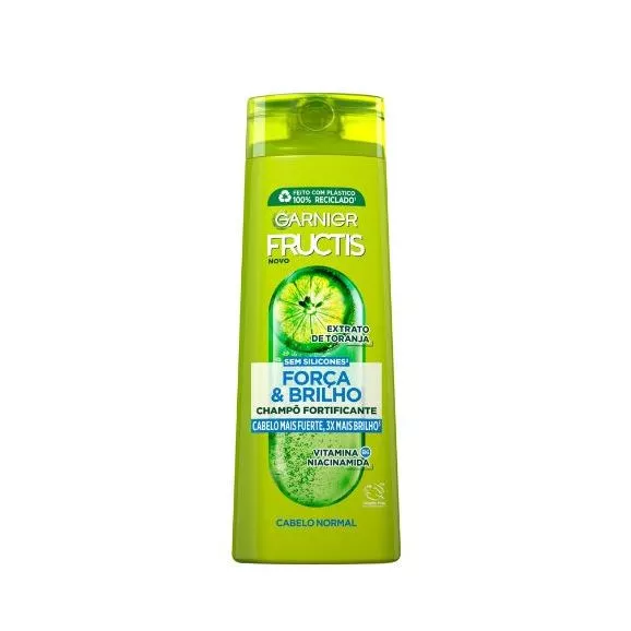 Fructis Champô 2 em 1 Normais Força e Brilho 250ml