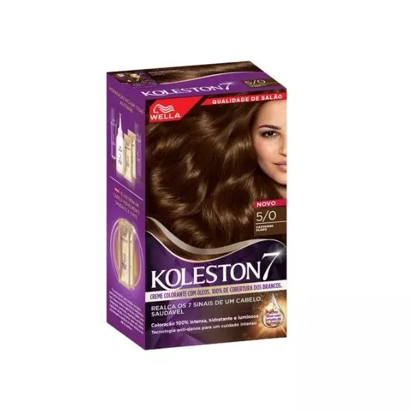 Wella Koleston 5/0 Castanho Claro