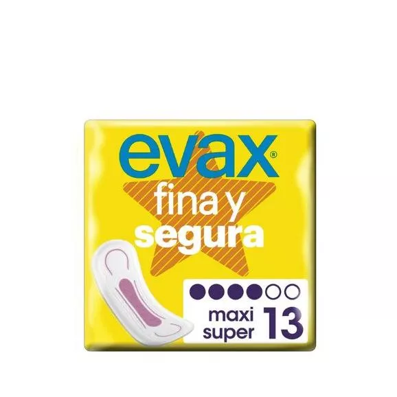 Evax Fina e Segura Maxi 13un.