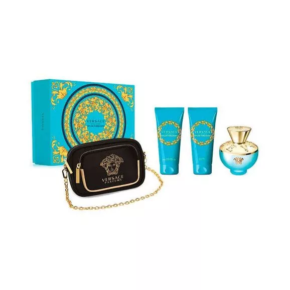 Versace Pour Femme Dylan Turquoise Coffret Eau de Toilette 100ml 4Pcs