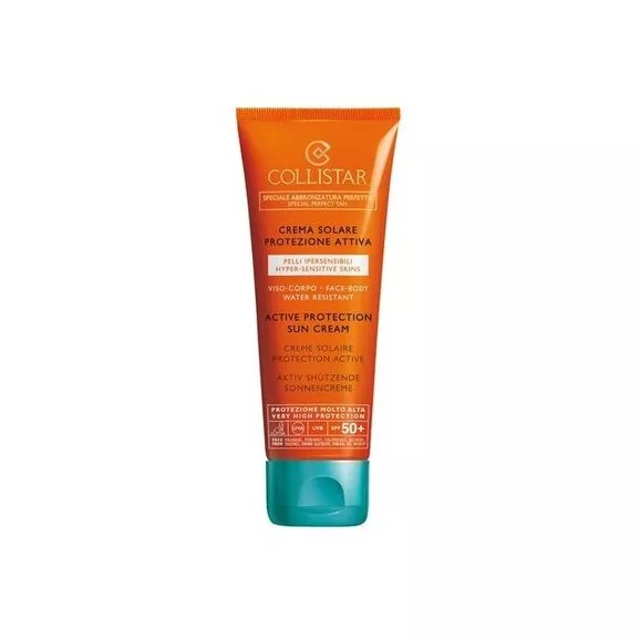 Collistar Sun Active Protection Cream SPF50+, 100ml