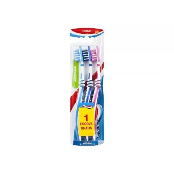 Aquafresh Escova de Dentes Interdental Média 2+1