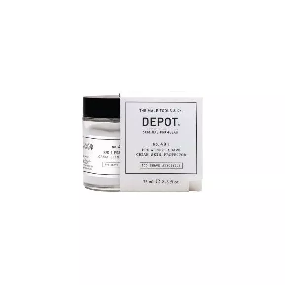 Depot Nº 401 Pre & Post Shave Cream Skin Protector 75ml