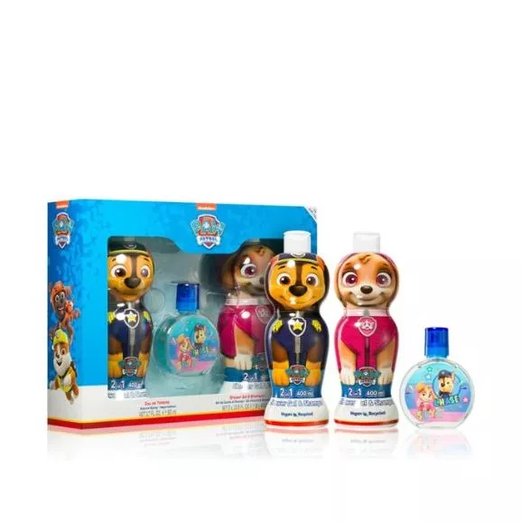 Paw Patrol Coffret Eau de Toilette 50ml & Gel de Banho 3Pcs