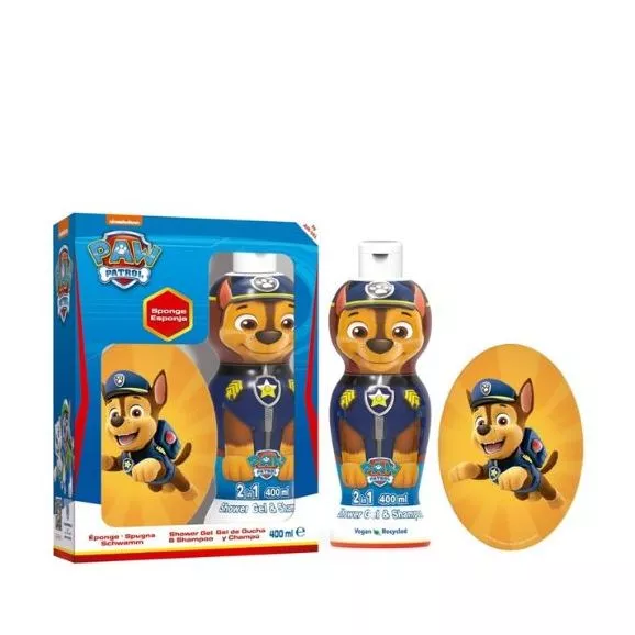 Paw Patrol Chase Coffret Champô e Gel de Banho 400ml