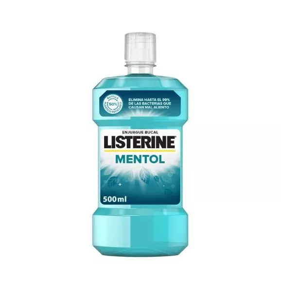 Listerine Antiseptico Mentol 500ml